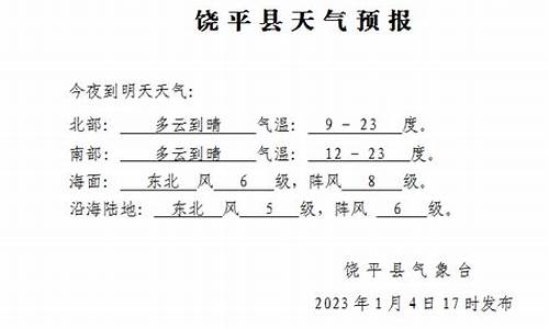 饶平天气预报15天_饶平天气预报15天准确率